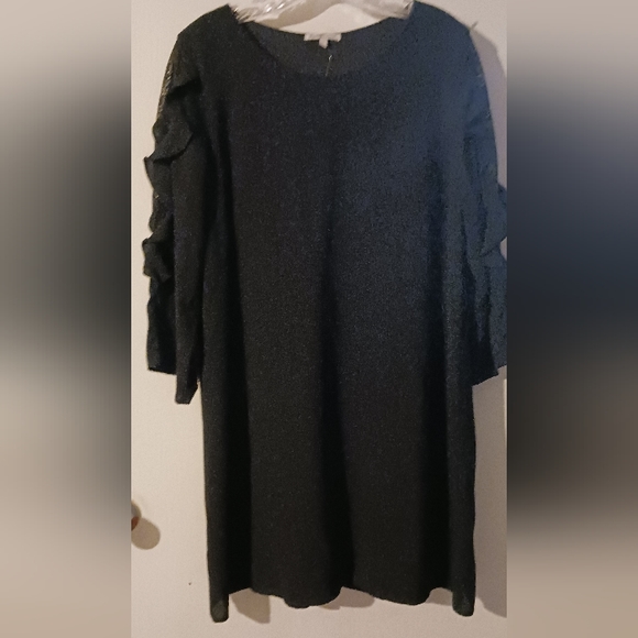 CHARLOTTE RUSSE Little Black Dress‎ sz. LARGE - Picture 1 of 9